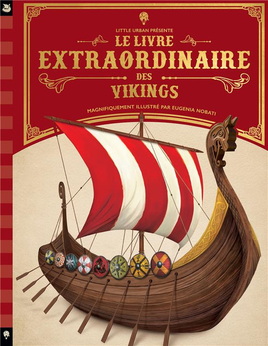 Front cover of Le livre extraordinaire des Vikings