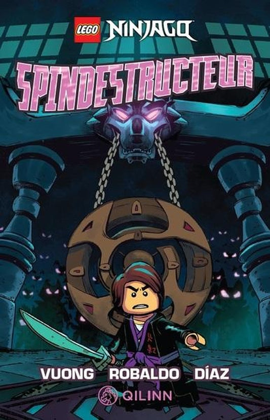 Front cover of Lego Ninjago, spindestructeur