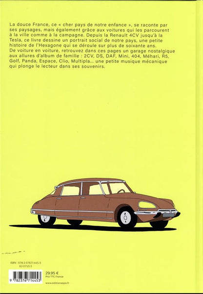Back cover of Ces voitures qui nous racontent : une histoire de France