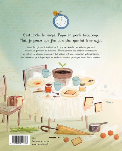 Back cover of Encore cinq minutes...