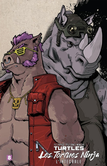 Front cover of Teenage Mutant Ninja Turtles ; les Tortues Ninja : Intégrale vol.8