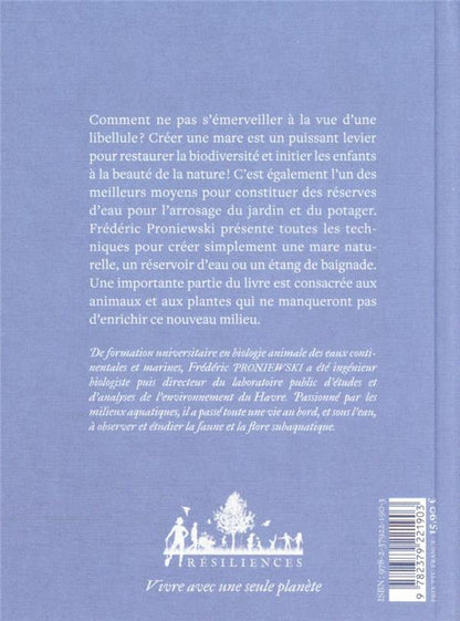 Back cover of Créer une mare un point d'eau, une baignade naturelle