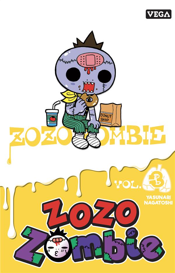 Front cover of Zozo zombie Tome 3
