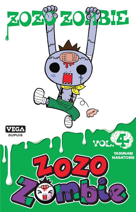 Front cover of Zozo zombie Tome 4