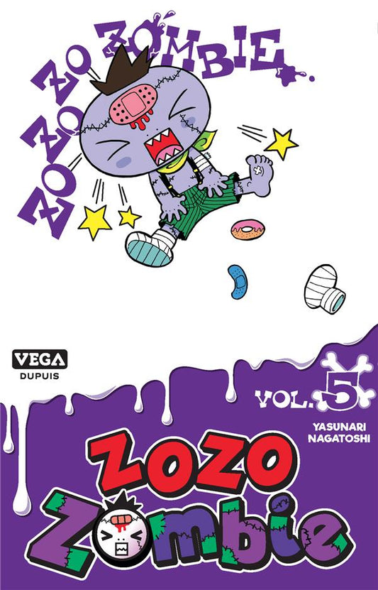 Front cover of Zozo zombie Tome 5