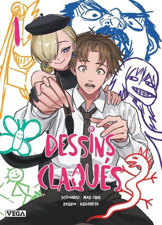 Front cover of Dessins claqués Tome 1