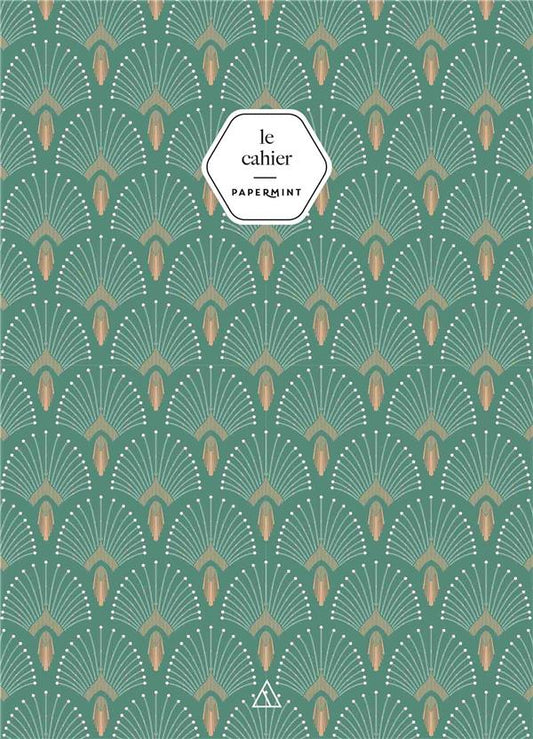 Front cover of Le cahier ; papermint 1925 vert