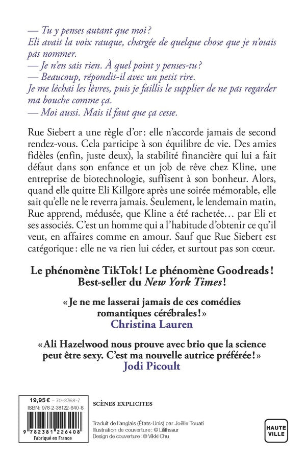 Back cover of Not In Love