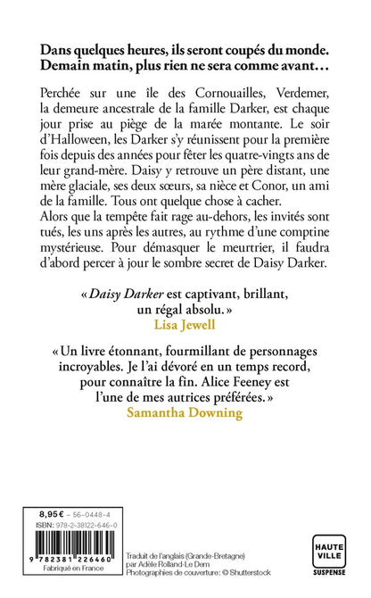 Back cover of Daisy Darker