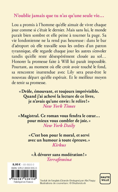 Back cover of Après toi