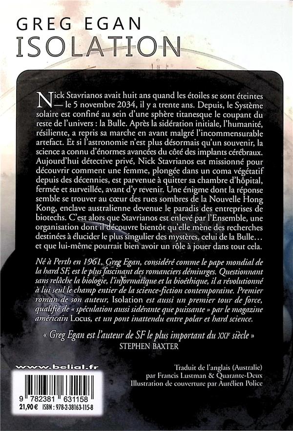 Back cover of Isolation