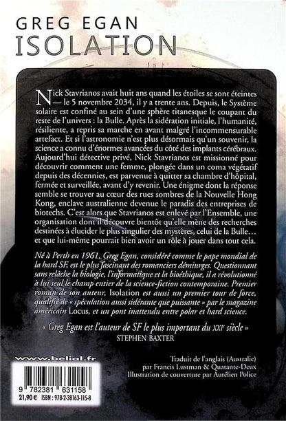 Back cover of Isolation