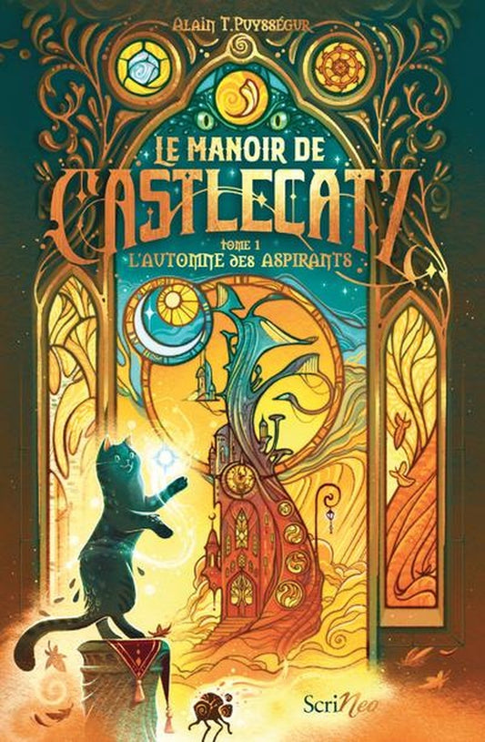 Front cover of Le manoir de castlecatz Tome 1 : L'automne des aspirants