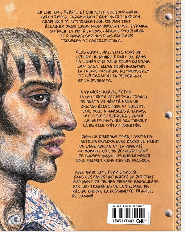 Back cover of Moi, ce que j'aime, c'est les monstres Tome 2