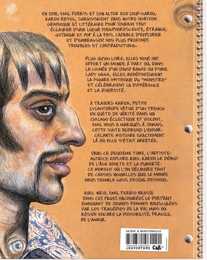 Back cover of Moi, ce que j'aime, c'est les monstres Tome 2