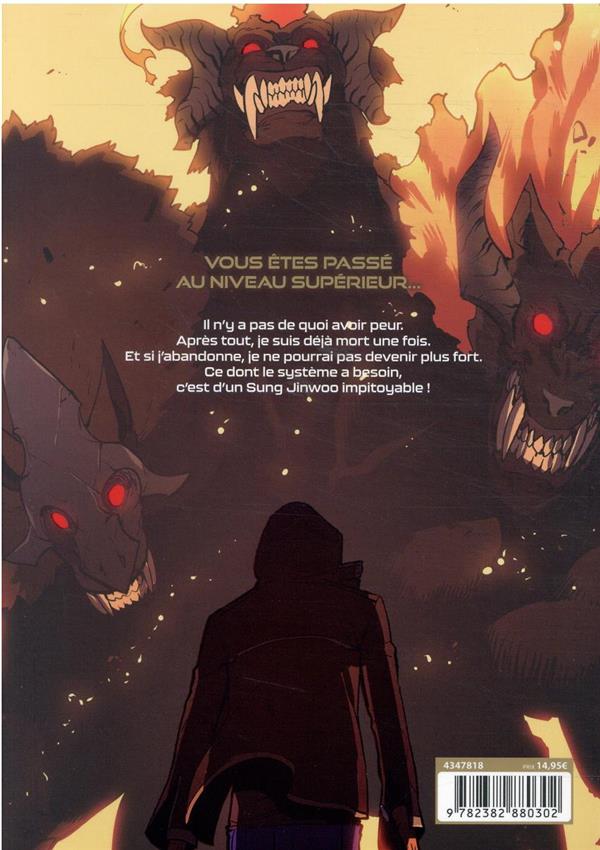 Back cover of Solo Leveling Tome 2