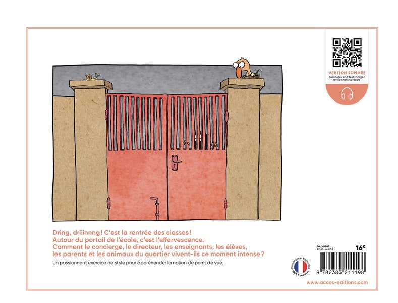 Back cover of Le portail