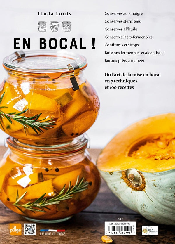 Back cover of En bocal ! pour de belles et bonnes conserves au fil de l'année