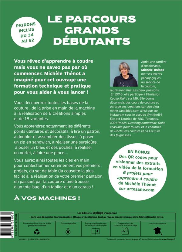 Back cover of Le parcours Grands débutants