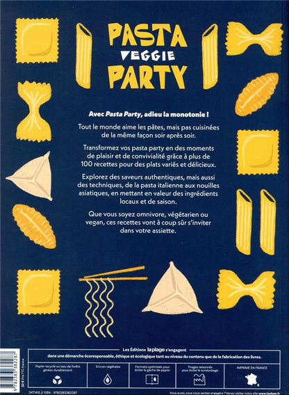 Back cover of Pasta veggie party