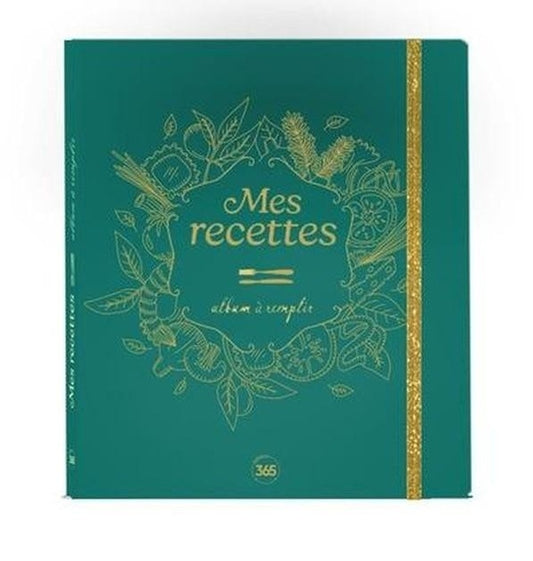 Front cover of Mes recettes : Album à remplir