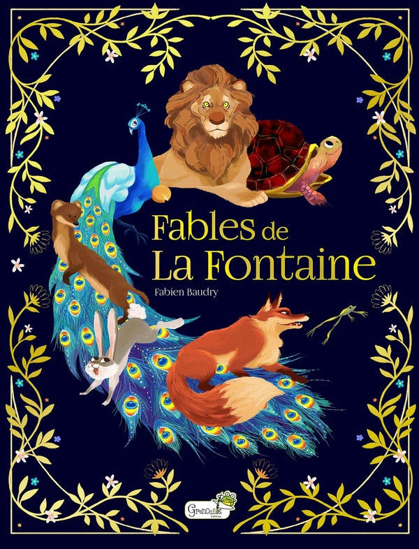 Front cover of Fables de la Fontaine