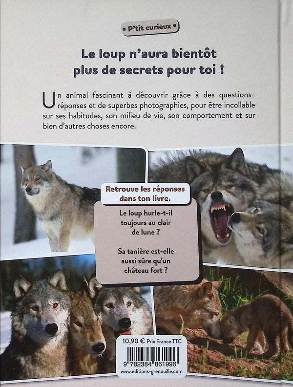 Back cover of Le loup
