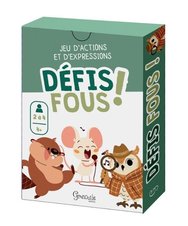 Front cover of Défis fous