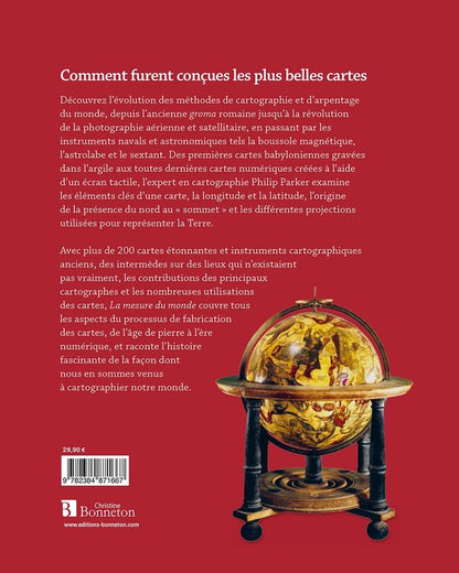 Back cover of La mesure du monde : Comment furent conçues les plus belles cartes