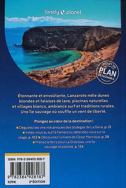 Back cover of Lanzarote en quelques jours (2e édition)