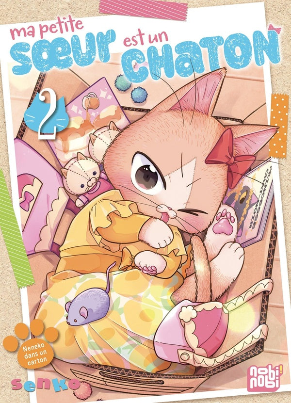 Front cover of Ma petite soeur est un chaton Tome 2
