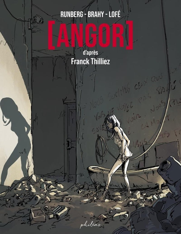 Front cover of Angor                     (D'après Franck Thilliez)