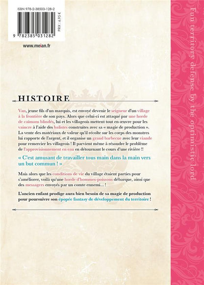 Back cover of Fun territory defense by the optimistic lord Tome 3