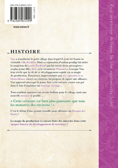 Back cover of Fun territory defense by the optimistic lord Tome 4