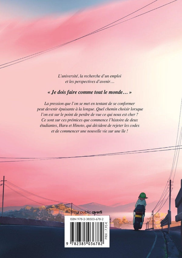 Back cover of Un été vers l'inconnu avec toi Tome 1                     (Réservé à un public averti)