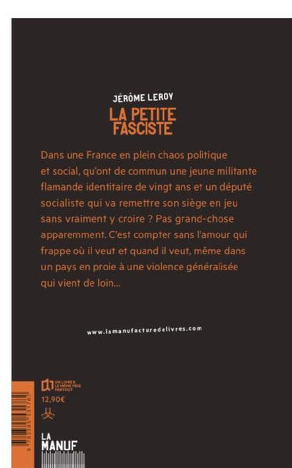 Back cover of La Petite fasciste
