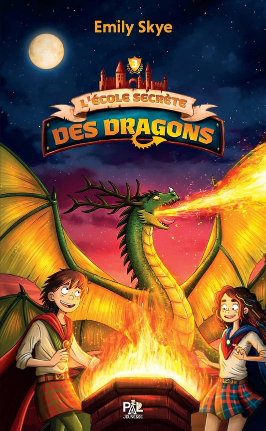 Front cover of L'École secrète des dragons Tome 3 : Le retour du septième clan