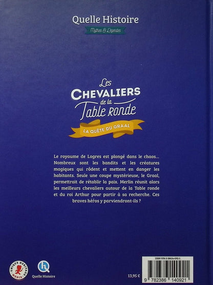 Back cover of Les chevaliers de la Table ronde : La quête du Graal (2e édition)