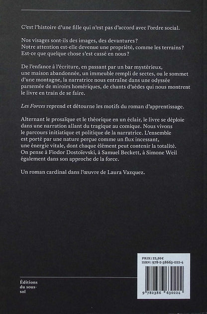 Back cover of Les forces