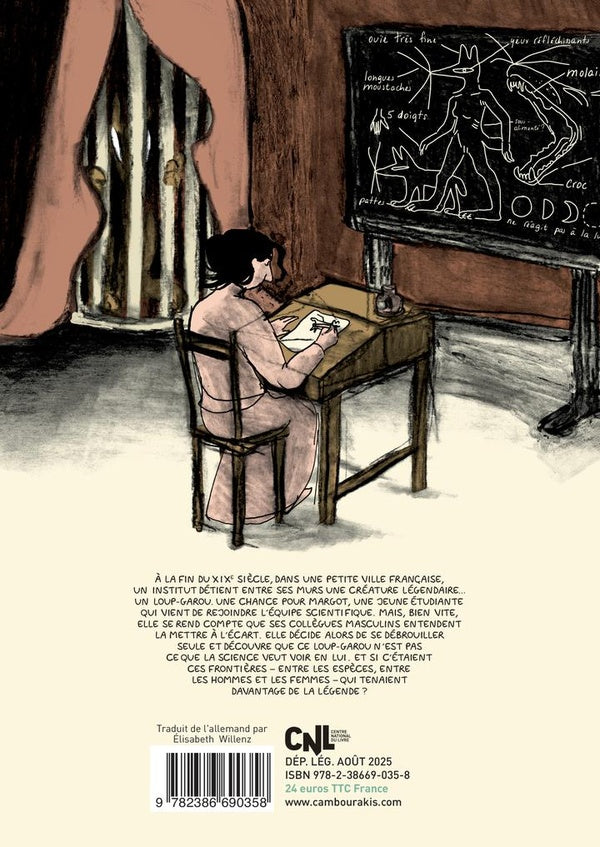 Back cover of La Meute