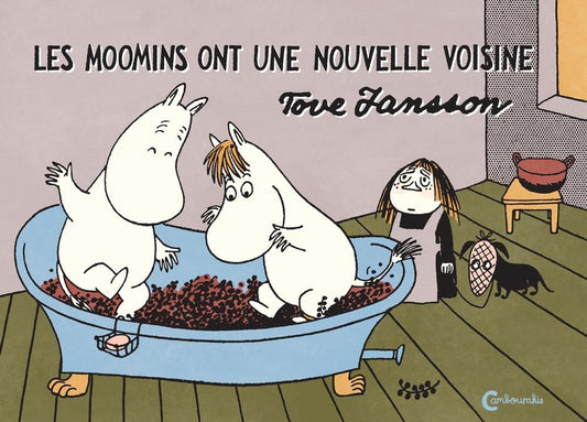 Front cover of Les Moomins ont une nouvelle voisine