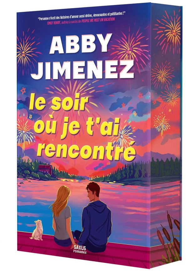 Front cover of Le soir où je t'ai rencontré                     (Édition jaspée)