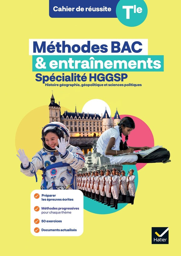 Front cover of Carnet de réussite : Spécialité HGGSP ; Terminale ; Méthodes Bac & entraînement ; Cahier de l'élève