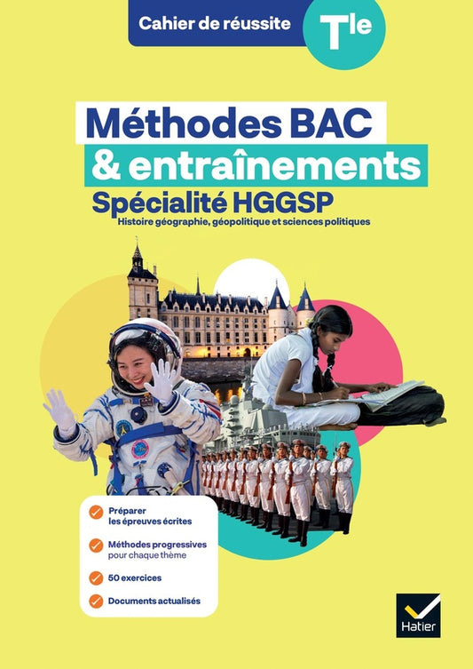 Front cover of Carnet de réussite : Spécialité HGGSP ; Terminale ; Méthodes Bac & entraînement ; Cahier de l'élève