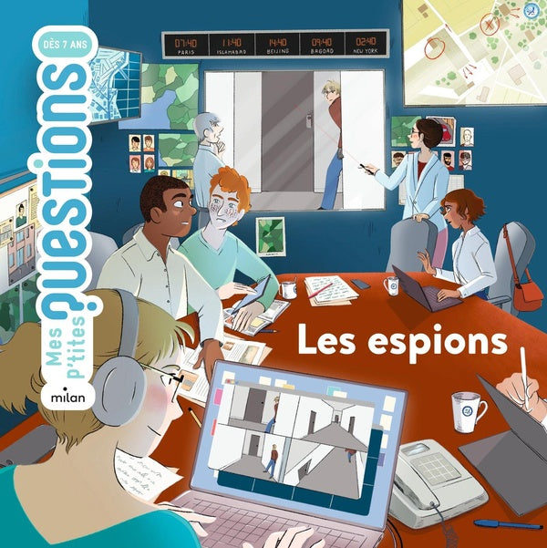 Front cover of Les espions