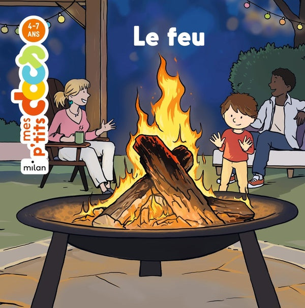 Front cover of Mes p'tits docs : Le feu