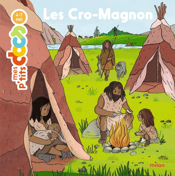 Front cover of Mes p'tits docs : Les Cro-Magnon