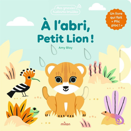 Front cover of À l'abri, Petit Lion !