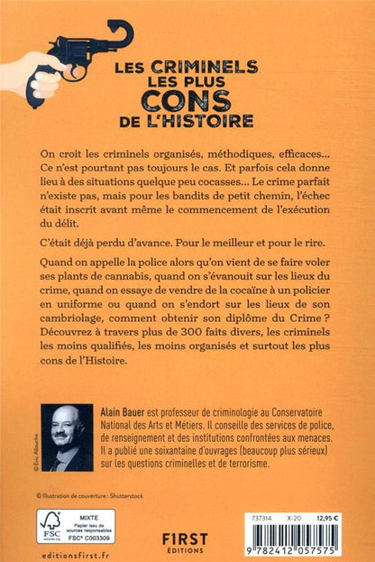 Back cover of Les criminels les plus cons de l'Histoire