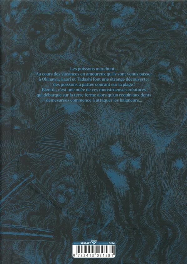 Back cover of Gyo : Intégrale Tomes 1 et 2